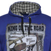 Ανδρική Μπλούζα Hoodie "King of the road" So Fashion