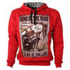 Ανδρική Μπλούζα Hoodie "King of the road" So Fashion