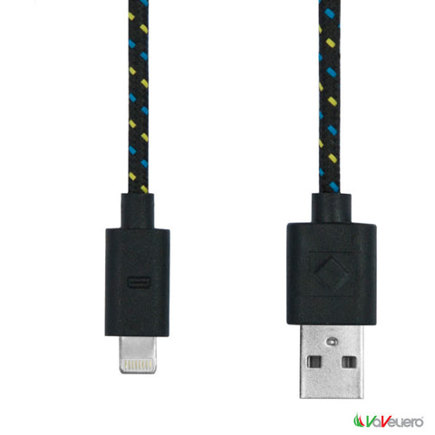 Φωτιζόμενο Καλώδιο Φόρτισης "Rope" iPhone 5/5s Vaveliero