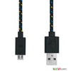 Φωτιζόμενο Καλώδιο Φόρτισης "Rope MicroUSB" Vaveliero