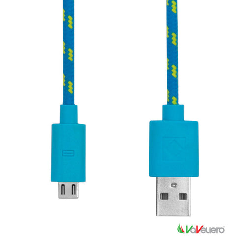 Φωτιζόμενο Καλώδιο Φόρτισης "Rope MicroUSB" Vaveliero
