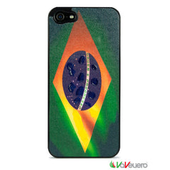 Θήκη Iphone  5/5s "Brazil Flag" VaVeliero