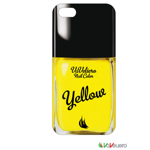 Θήκη Iphone  5/5s "Nail Polish Yellow" VaVeliero