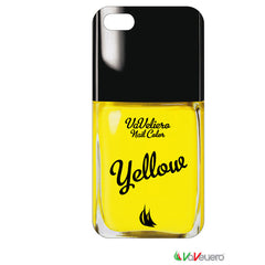 Θήκη Iphone  5/5s "Nail Polish Yellow" VaVeliero