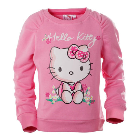 Παιδική Μπλούζα φούτερ "Flowers" Hello Kitty
