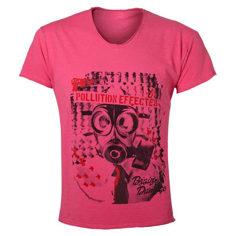 Ανδρικό T-Shirt ''Polution'' Brain Damage