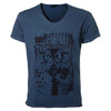 Ανδρικό T-Shirt ''Pollution Effected'' Brain Damage