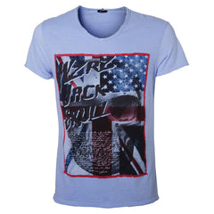 Ανδρικό T-shirt φλάμα "Jack Skull" - Bronx