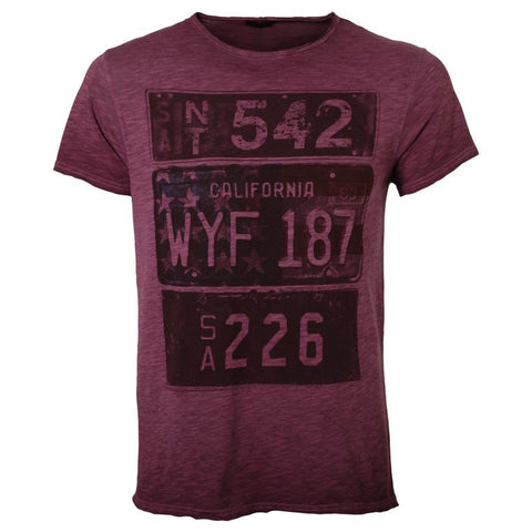 Ανδρικό T-shirt "California WYF 187" So Fashion