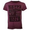 Ανδρικό T-shirt "California WYF 187" So Fashion <b>ΣΤΕΝΗ ΓΡΑΜΜΗ</b>