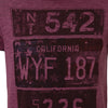 Ανδρικό T-shirt "California WYF 187" So Fashion <b>ΣΤΕΝΗ ΓΡΑΜΜΗ</b>