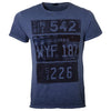 Ανδρικό T-shirt "California WYF 187" So Fashion <b>ΣΤΕΝΗ ΓΡΑΜΜΗ</b>