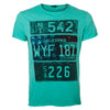 Ανδρικό T-shirt "California WYF 187" So Fashion <b>ΣΤΕΝΗ ΓΡΑΜΜΗ</b>