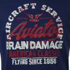 Ανδρικό T-Shirt ''Aviator'' Brain Damage - More Colors