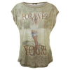 Γυναικείο Top T-shirt "Forever Yours" H&B