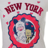 Γυναικείο T-shirt  "New York" Hello Spank