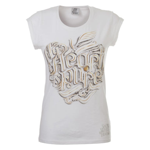 Γυναικείο T-shirt "My heart is pure" Snow White