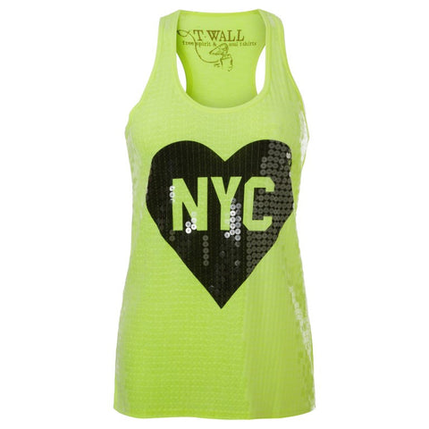 Γυναικείο αμάνικο τοπ "NYC" T-Wall