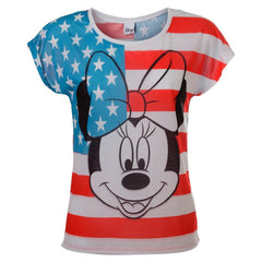Γυναικείο T-shirt "Minnie US" Disney