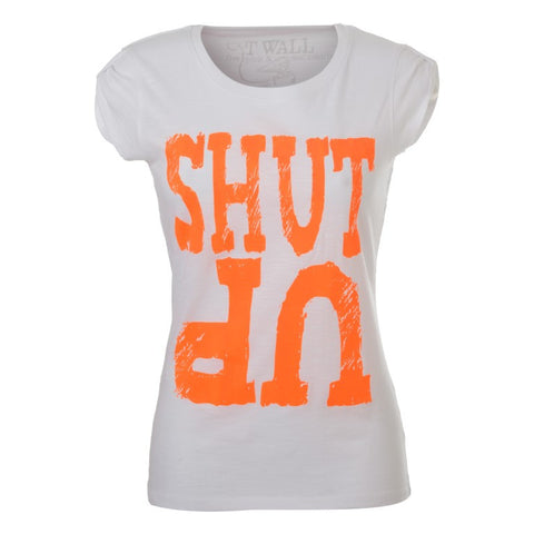 Γυναικείο τοπ "Shut Up" T-Wall