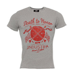 Ανδρικό T-Shirt Stripes on "Death to honor" Campus