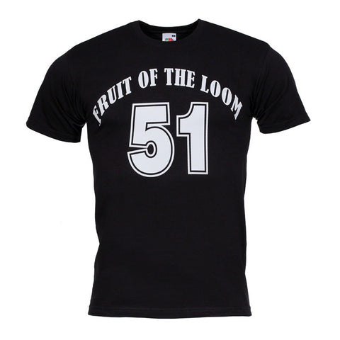 Ανδρικό T-shirt "51" - Fruit of the Loom