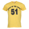 Ανδρικό T-shirt "51" Fruit of the Loom -More Colors