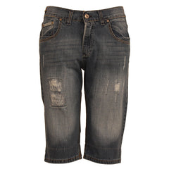 Ανδρική τζιν βερμούδα Μπλε Denim So Fashion
