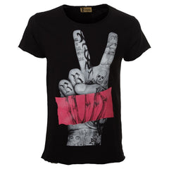 Ανδρικό T-shirt Μαύρο "All is full of love" Z-Brand