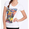 Γυναικείο T-shirt ''Graffiti'' Λευκό Kenny Scharf
