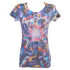 Γυναικείο T-shirt ''Explod'' Μωβ Kenny Scharf