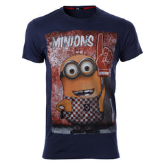 Ανδρικό T-shirt Μπλέ Σκούρο Minions