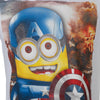 Ανδρικό T-shirt "Captain America" Λευκό Minions  <b>ΣΤΕΝΗ ΓΡΑΜΜΗ</b>