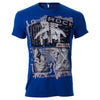Ανδρικό T-shirt Μπλε "Rock" So Fashion