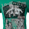 Ανδρικό T-shirt Πράσινο "Rock" So Fashion