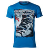 Ανδρικό T-shirt Τυρκουάζ "Free Collection" So Fashion <b>ΣΤΕΝΗ ΓΡΑΜΜΗ</b>