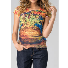 Γυναικείο κοντομάνικο printed T-shirt  Seven Los Angeles