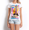 Γυναικείο T-shirt Λευκό "Pink Panther"