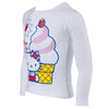 Παιδική μπλούζα μακρύ μανίκι Άσπρη Hello Kitty