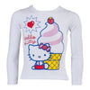 Παιδική μπλούζα μακρύ μανίκι Άσπρη Hello Kitty