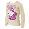 Παιδική μπλούζα μακρύ μανίκι Λεμονί Hello Kitty