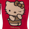 Παιδική μπλούζα μακρύ μανίκι Κόκκινη Hello Kitty