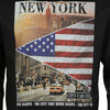Ανδρική Μπλούζα Hoodie "New York" So Fashion-ΣΤΕΝΗ ΓΡΑΜΜΗ