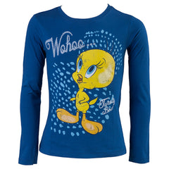 Παιδική μπλούζα μακρύ μανίκι Μπλε ''Tweety''