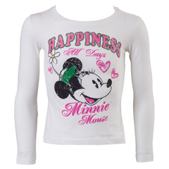 Παιδική μπλούζα μακρύ μανίκι Minnie Mouse
