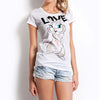 Γυναικείο T-shirt  "Bunny" Λευκό Disney