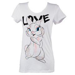 Γυναικείο T-shirt  "Bunny" Λευκό Disney