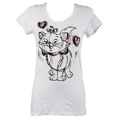 Γυναικείο T-shirt "Baby Cat" Λευκό Disney