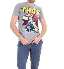 Ανδρικό T-shirt Γκρί " THOR" - Marvel