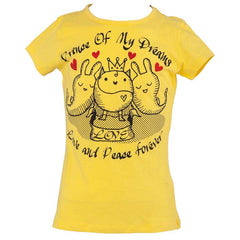 Παιδική Μπλούζα T-shirt ''Love and Peace'' T-Wall